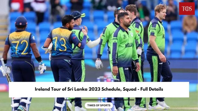 Ireland Tour of Sri Lanka 2023