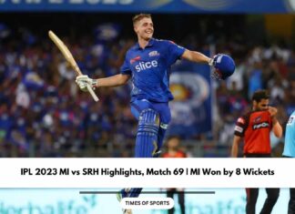 IPL 2023 MI vs SRH Highlights