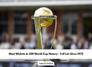 Most Wickets In ODI World Cup History