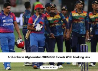 Sri Lanka vs Afghanistan 2023 ODI Tickets
