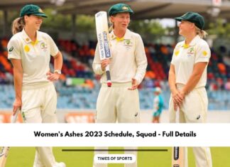 Women's Ashes 2023 Schedule