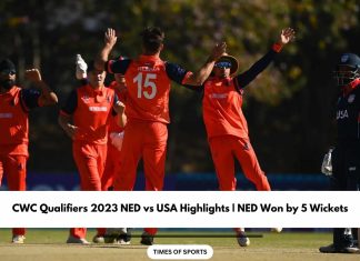 CWC Qualifiers 2023 NED vs USA Highlights