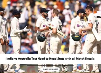 India vs Australia Test Head to Head Stats