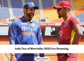 WI vs IND 2023 Live Streaming