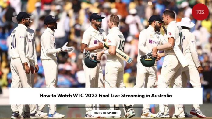 WTC 2023 Final Live Streaming in Australia