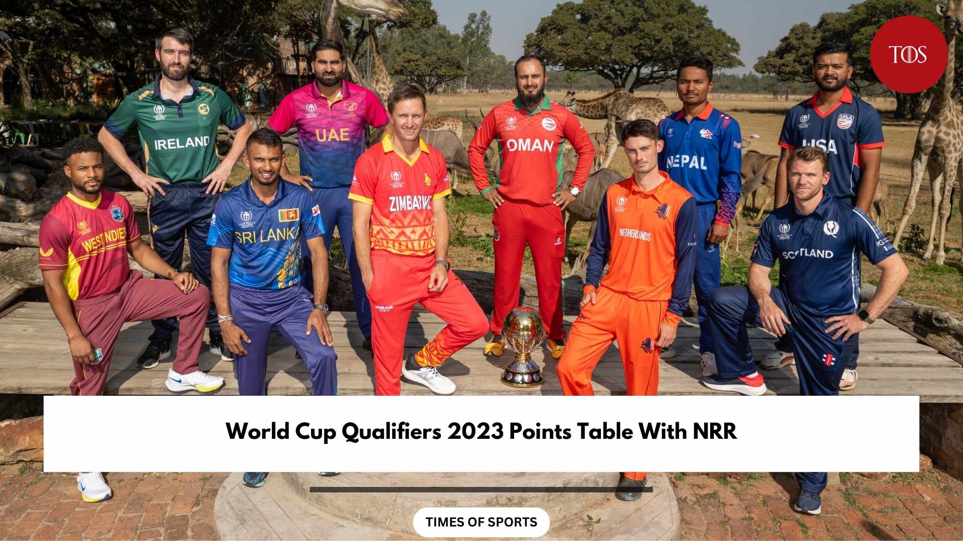 ODI World Cup Qualifiers 2023 Points Table With NRR