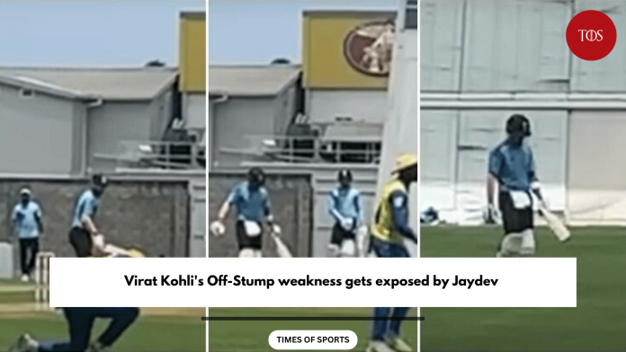 Virat Kohli's off-stump weakness exposed by Jaydev
