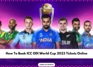 ICC ODI World Cup 2023 Tickets