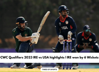 CWC qualifiers 2023 IRE vs USA highlights