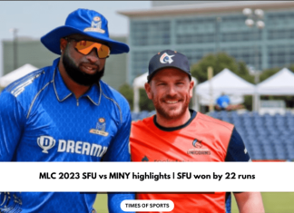 MLC 2023 SFU vs MINY highlights