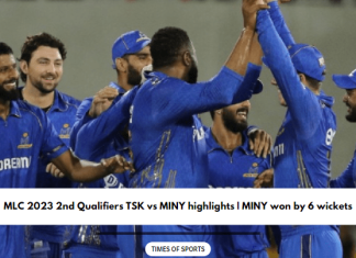 MLC 2023 2nd Qualifiers TSK vs MINY highlights