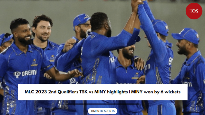 MLC 2023 2nd Qualifiers TSK vs MINY highlights