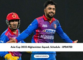 Asia Cup 2023 Afghanistan Squad