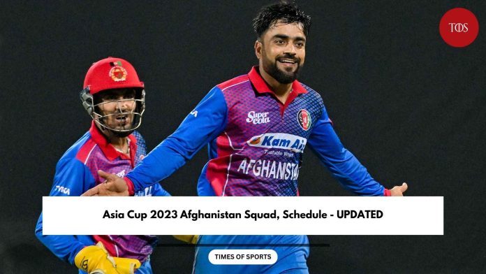 Asia Cup 2023 Afghanistan Squad