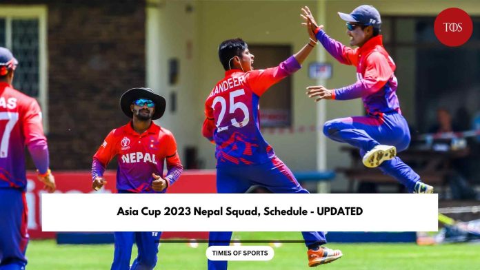Asia Cup 2023 Nepal Squad