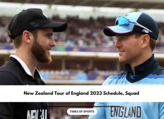 ENG vs NZ 2023 Schedule