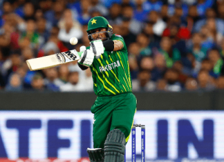 Iftikhar Ahmed opens on maiden ODI century