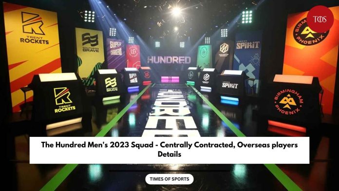 The Hundred Men's 2023 Squad