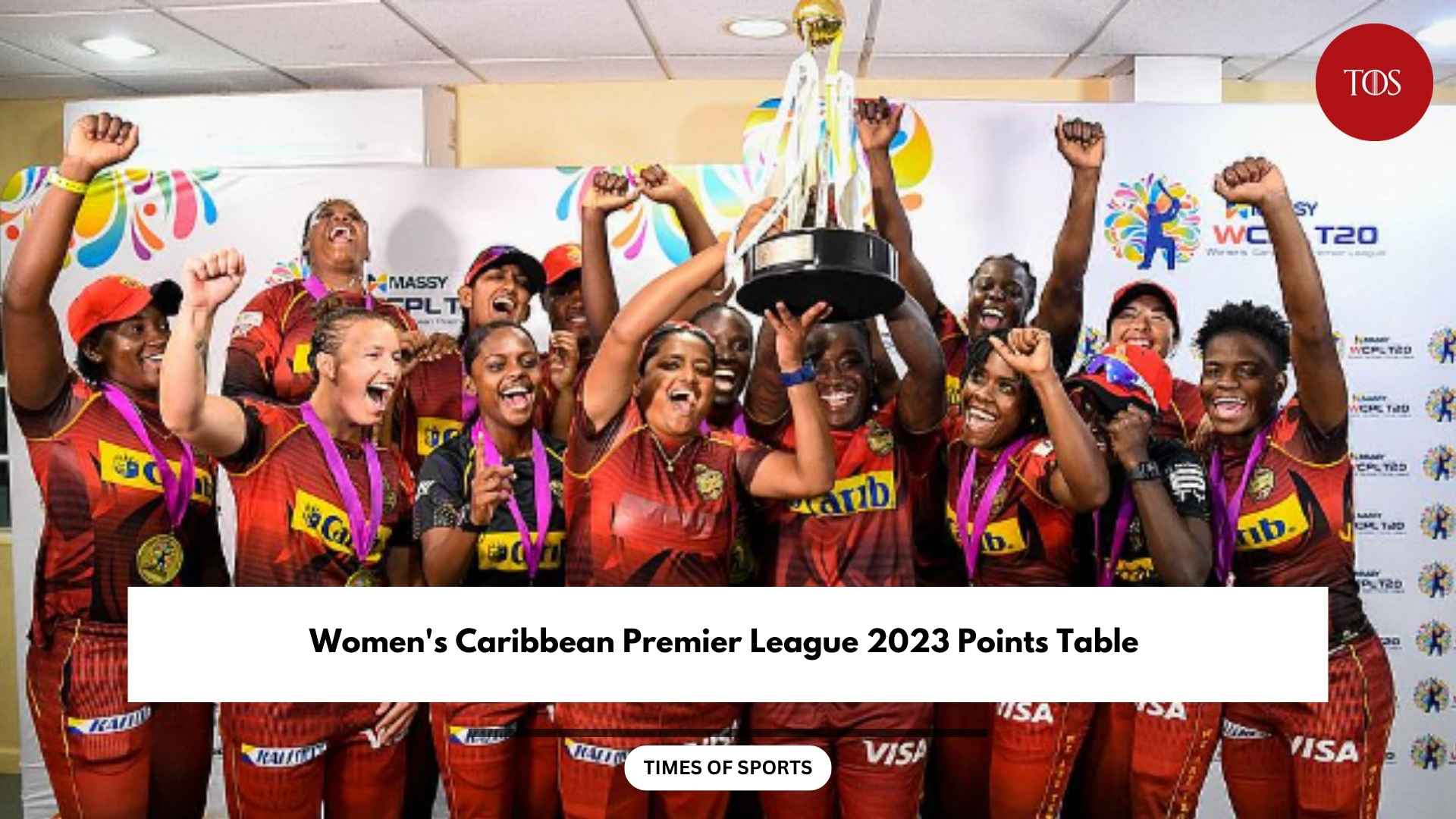 Women's CPL 2023 Points Table Caribbean Premier League