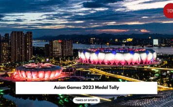 Asian Games 2023 Medal Tally Table