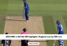 2023 ENG vs NZ 4th ODI highlights