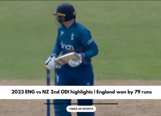 2023 ENG vs NZ 2nd ODI highlights