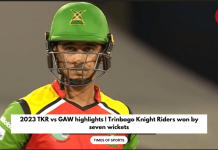 2023 GAW vs TKR highlights