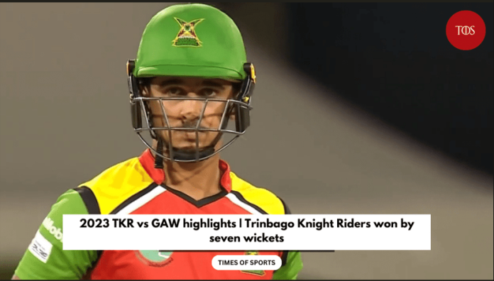 2023 GAW vs TKR highlights