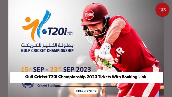 Gulf Cricket T20I Championship 2023 Tickets