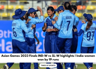 Asian Games 2023 Finals IND-W vs SL-W highlights