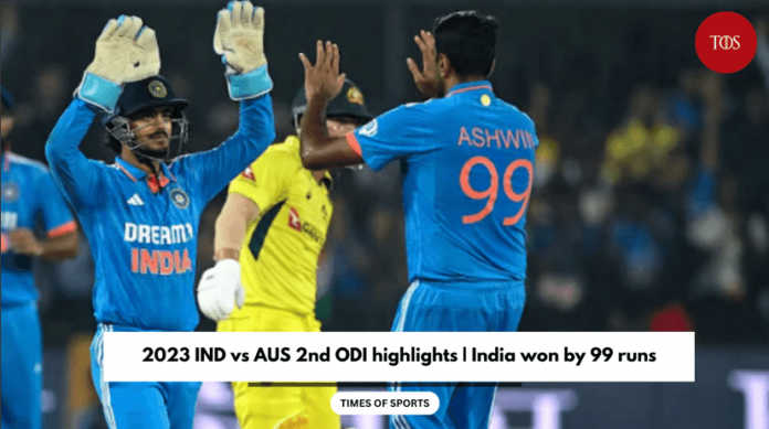 2023 IND vs AUS 2nd ODI highlights