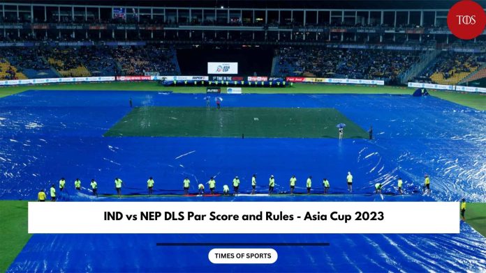 IND vs NEP DLS Par Score and Rules