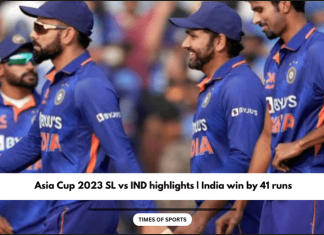 Asia Cup 2023 SL vs IND highlights