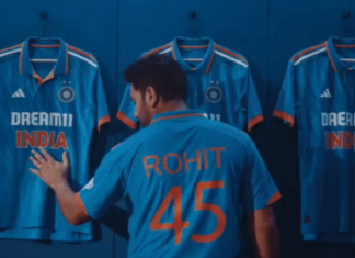 India's ODI World Cup 2023 Jersey