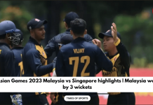 2023 Malaysia vs Singapore highlights