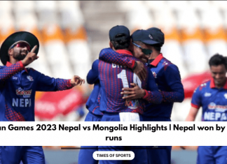 2023 Nepal vs Mongolia highlights