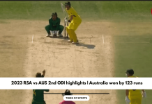 2023 RSA vs AUS 2nd ODI highlights