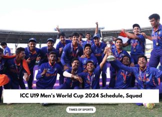 U19 Men's World Cup 2024 Schedule