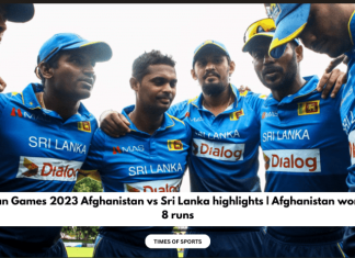 2023 Afghanistan vs Sri Lanka highlights