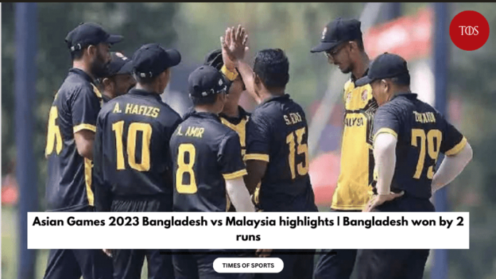 2023 Bangladesh vs Malaysia highlights