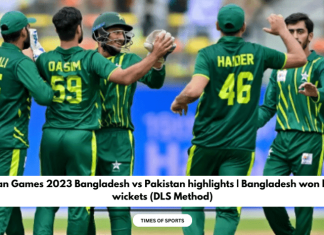 2023 Bangladesh vs Pakistan highlights