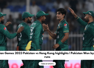 2023 Pakistan vs Hong Kong Highlights