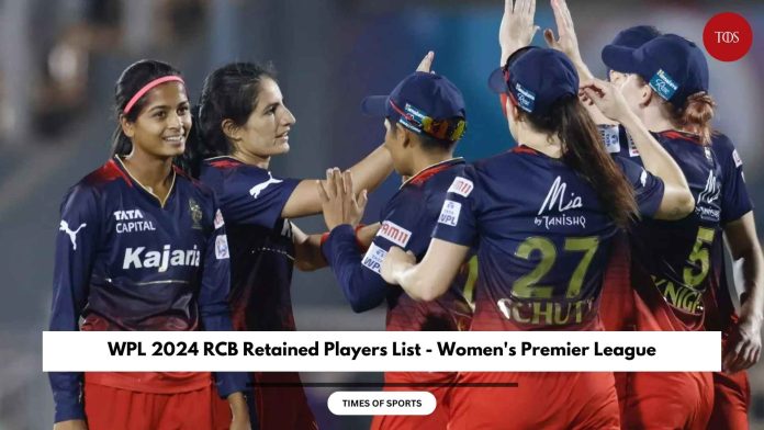 WPL 2024 RCB Retained Players List