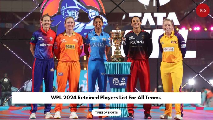 WPL 2024 Retained Players