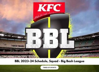 BBL 2024 Schedule