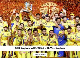 CSK Captain in IPL 2024