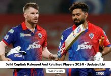 Delhi Capitals Released And Retained Players 2024