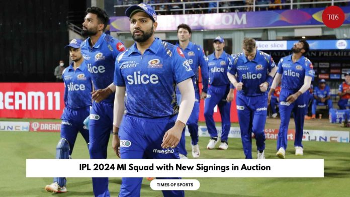 IPL 2024 MI Squad