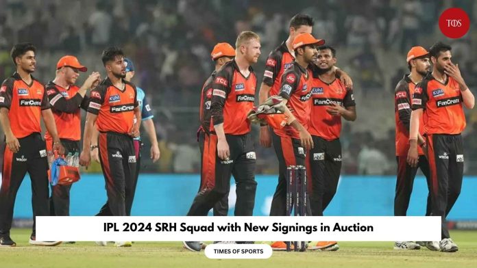IPL 2024 SRH Squad