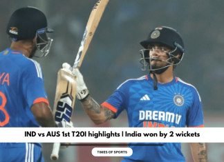 2023 IND vs AUS 1st T20I highlights